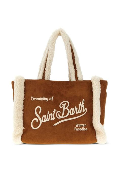 Borsa Media con pelliccia SAINT BARTH | COL0031 COLETTE SHEARLING00486I 1910 EMB
